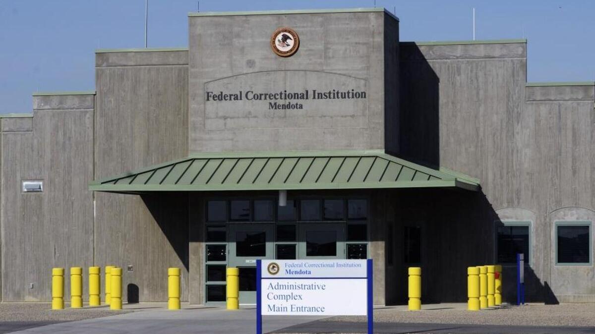 The Federal Correctional Institution in Mendota was photographed in 2012.