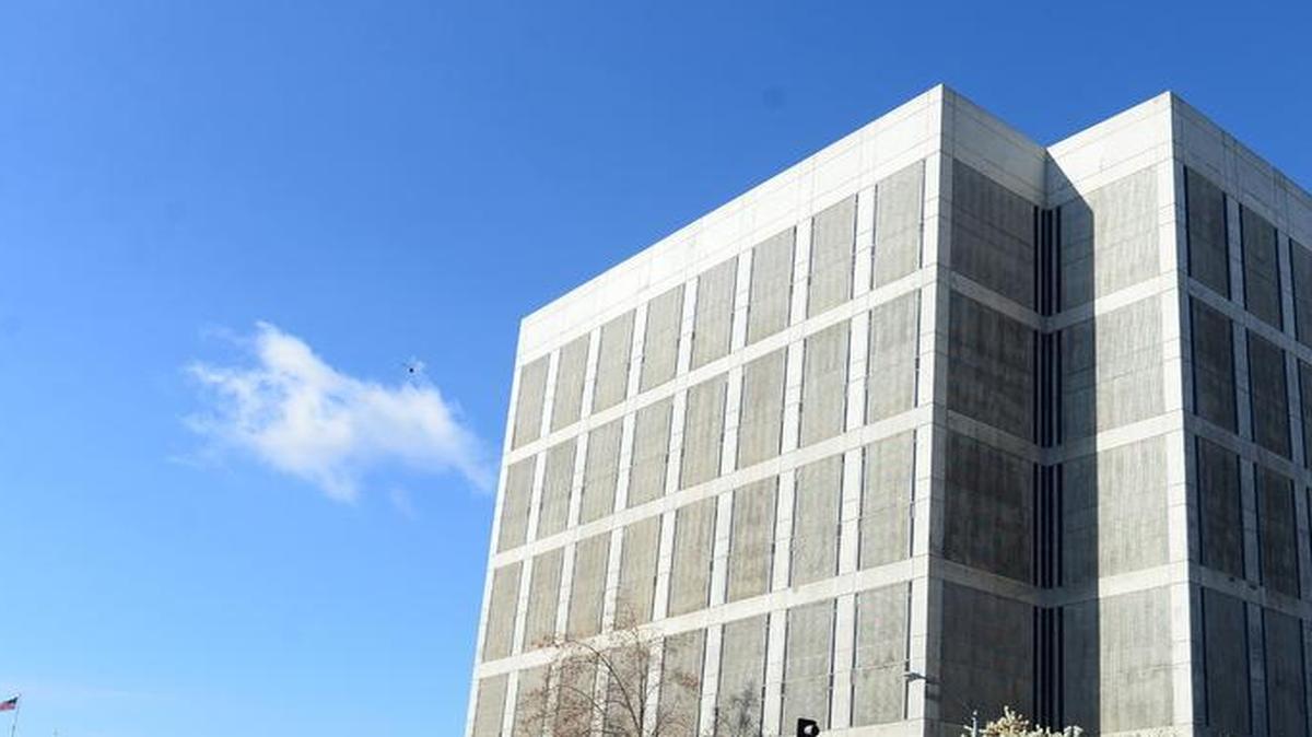 
Fresno County jail in downtown Fresno.
