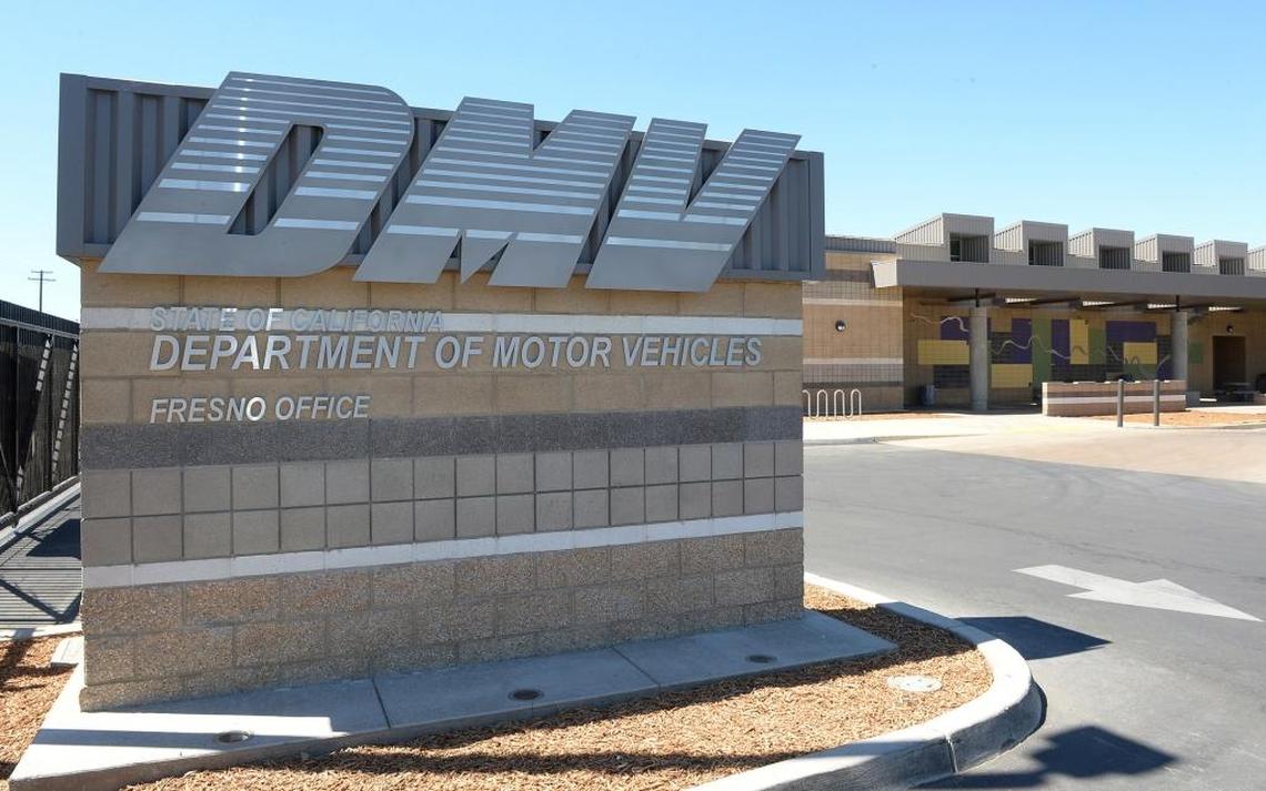 A California Department of Motor Vehicles office in Fresno.