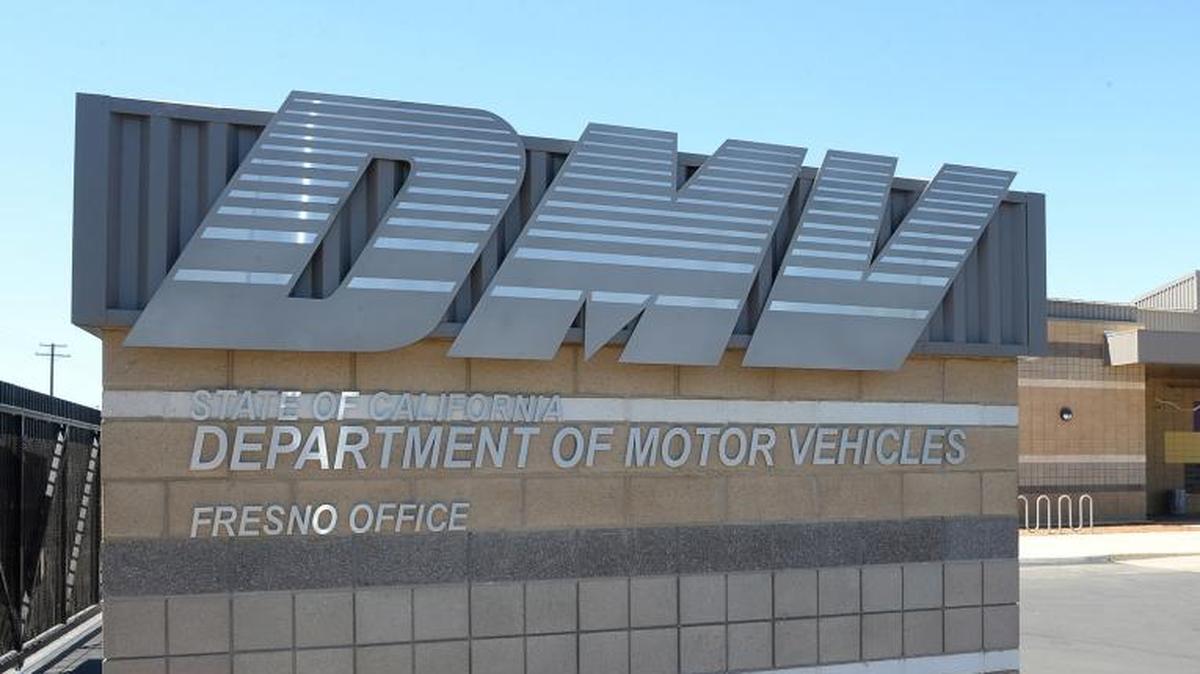 A California Department of Motor Vehicles office in Fresno.