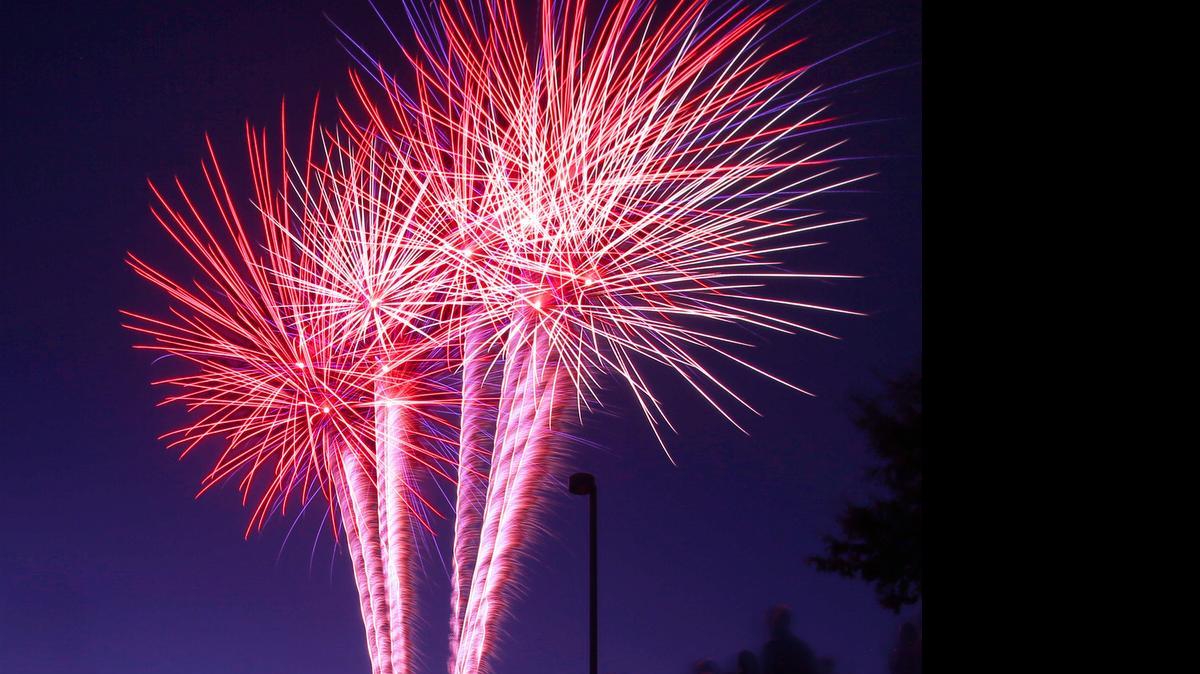 
Sidewalk fireworks cause air pollution and San Joaquin Valley Air Pollution Control District officials encourage people to attend professional July 4 fireworks displays, such as this one held in 2013 at Buchanan Stadium in Clovis.
