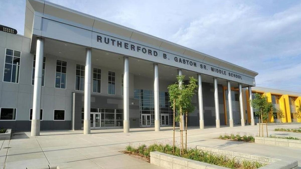 Gaston Middle School was built under a lease-leaseback arrangement that has since been under scrutiny in the courts.