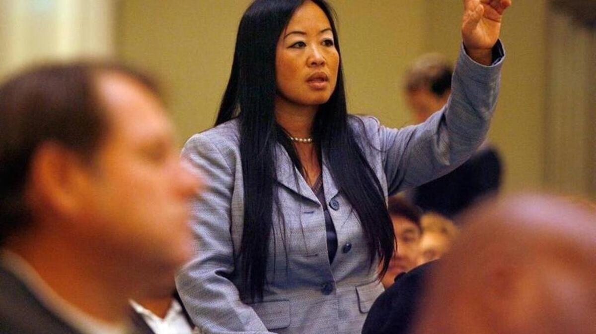 Mai Summer Vue in October 2008. Vue, a Fresno Unified teacher, is suing the district, alleging officials failed to prevent a school board speaker from sexually harassing her in 2014.