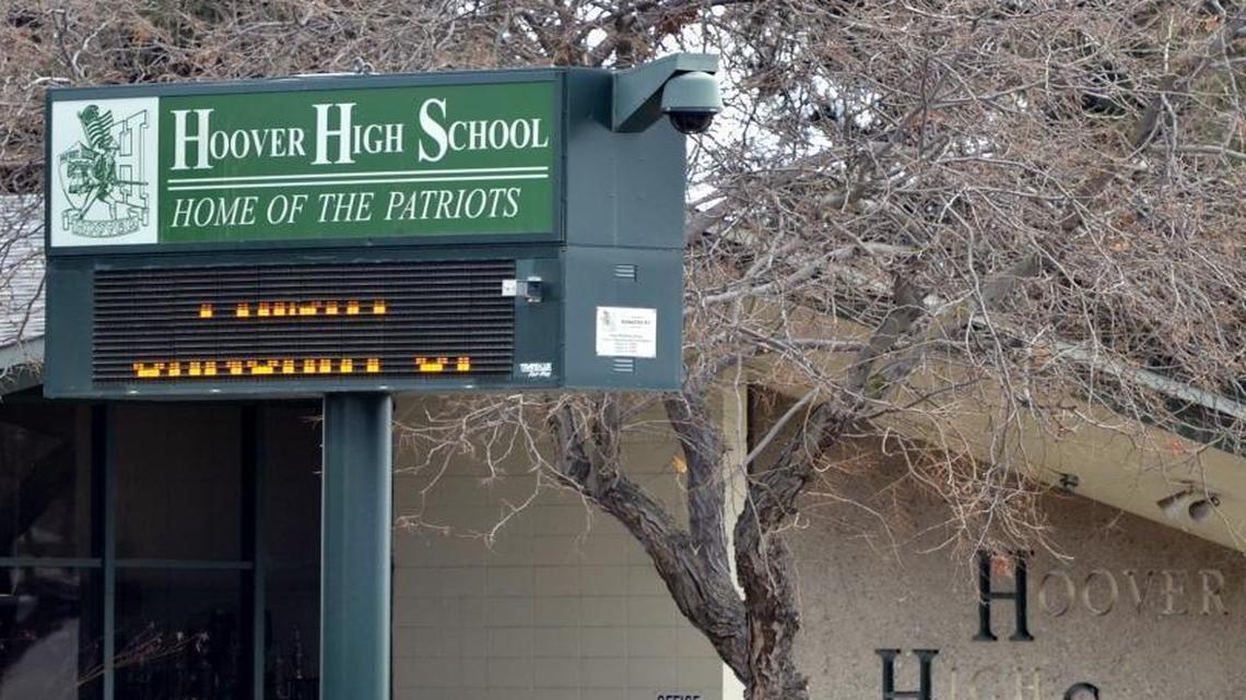 Hoover High School in northeast Fresno.