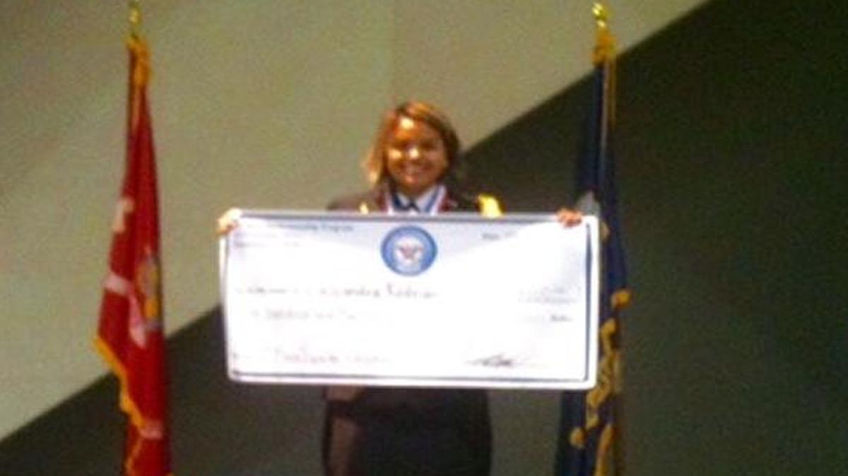 Cassandra Rodriguez, a Parlier High senior at Parlier High School, has won a gold medal for her marksmanship at the 2016 Junior Reserve Officer Training Corps Three-Position National Championship, making her the No. 1 shooter in the nation for her division.