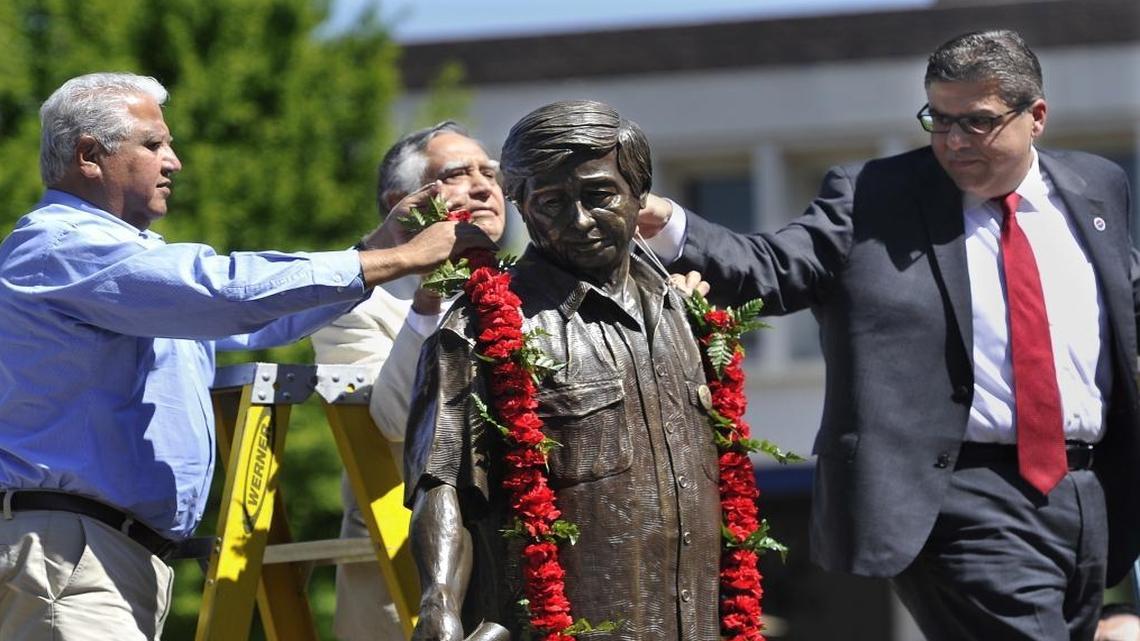 El nombre de César Chávez parece estar por todas partes en Fresno, en el Valle Central. Aquí hay una lista.