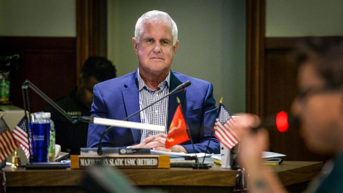 Fresno Unified Trustee Terry Slatic faced censure on Wednesday. It would be the controversial schools trustee’s second censure in less than three years in office. (Bee file photo)