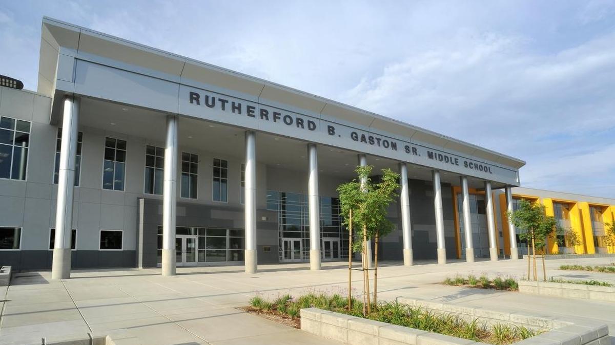 
Gaston Middle School is at the center of a controversy involving construction deals by Fresno Unified School District.
