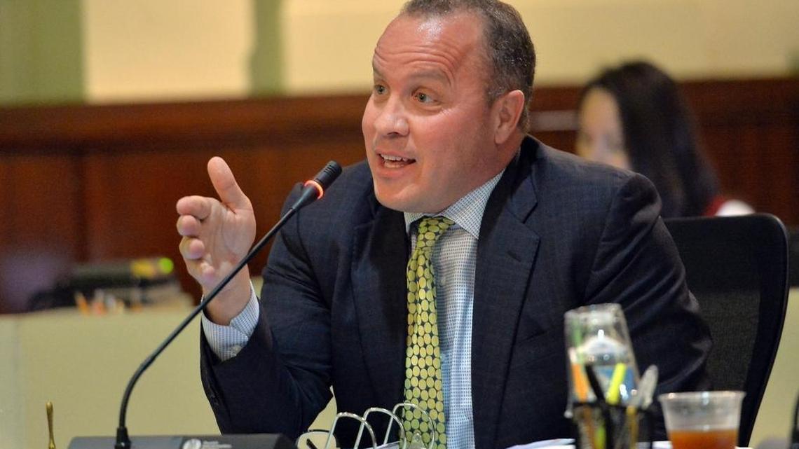 Fresno Unified school board president Brooke Ashjian at a meeting in 2016.