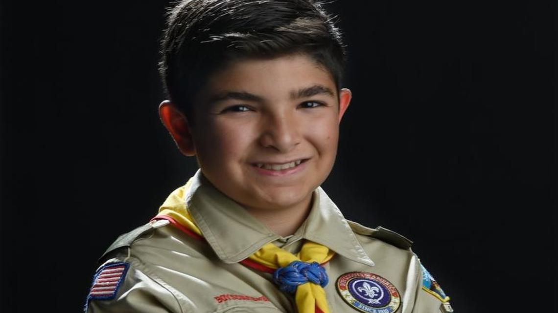 Michael Peter Bedrosian has perfected the focus needed to excel in school and activities such as 4-H and Boy Scouts.