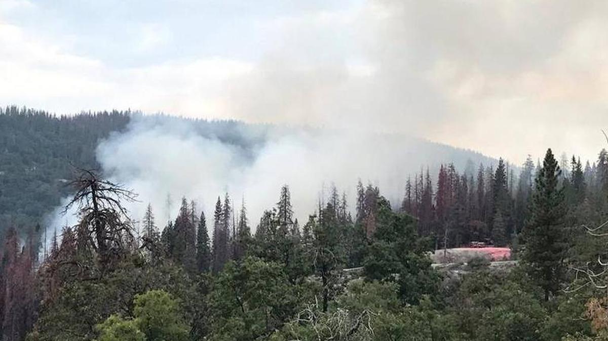 Evacuations orders in the area around Shaver Lake, California were lifted Tuesday, Sept. 12, 2017 as crews continue to contain a wildfire.