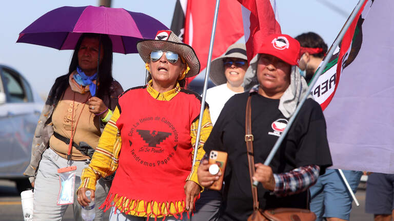 An undocumented farmworker decided to march for a month without pay. Here’s her reason