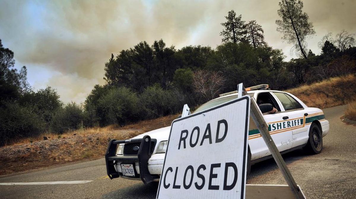 
Evacuation orders have been lifted on the Willow fire near North Fork, but some roads remain closed. 
