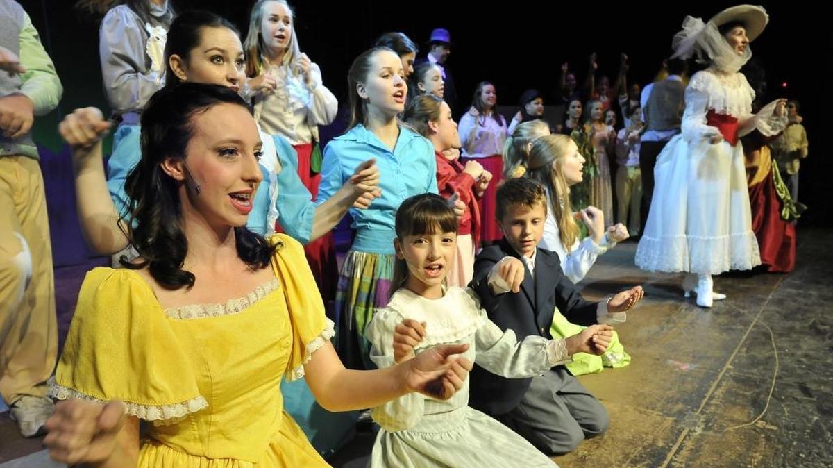 A scene from Children’s Musical Theaterworks production of “Mary Poppins” in December 2015.
