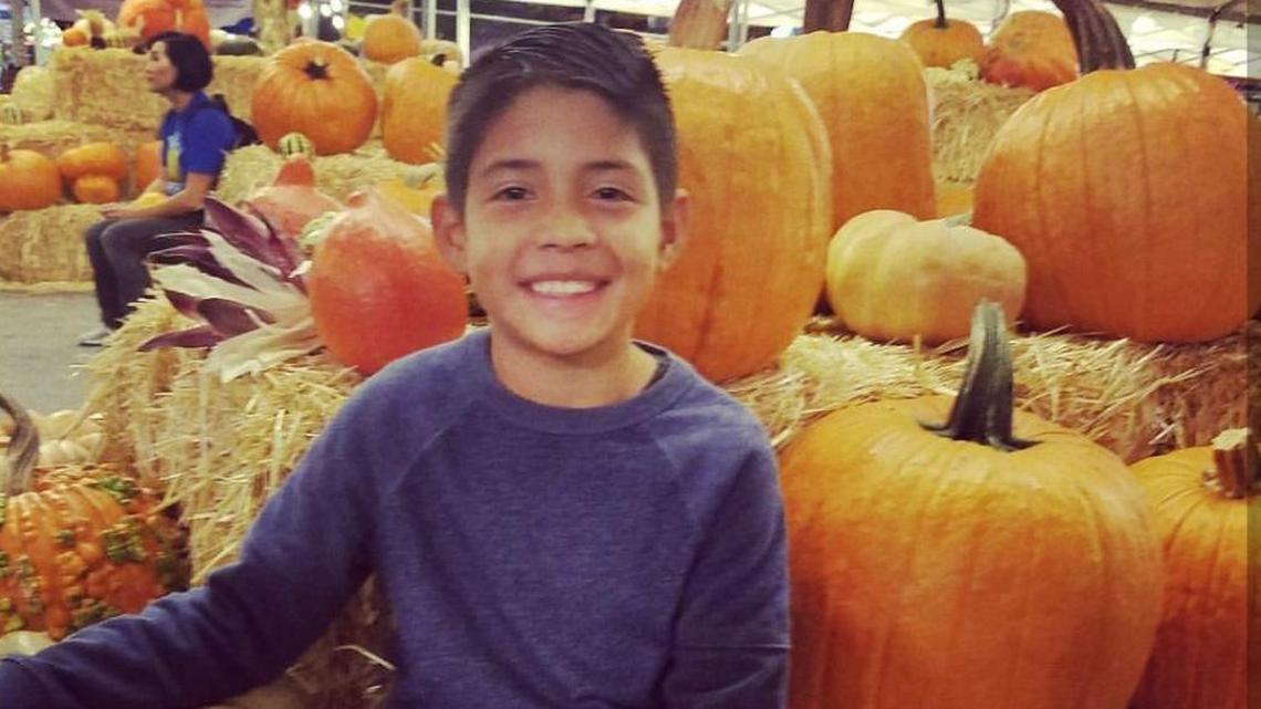 Luis Lopez, 11, was killed Saturday, Nov. 25, 2017 after a truck crashed into his house in Madera Ranchos.