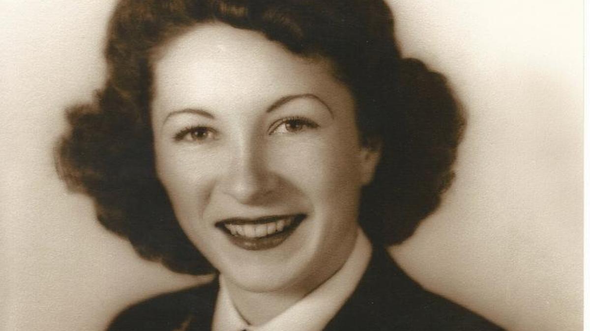 Lillie Morrison when serving in the U.S. Navy during World War II.