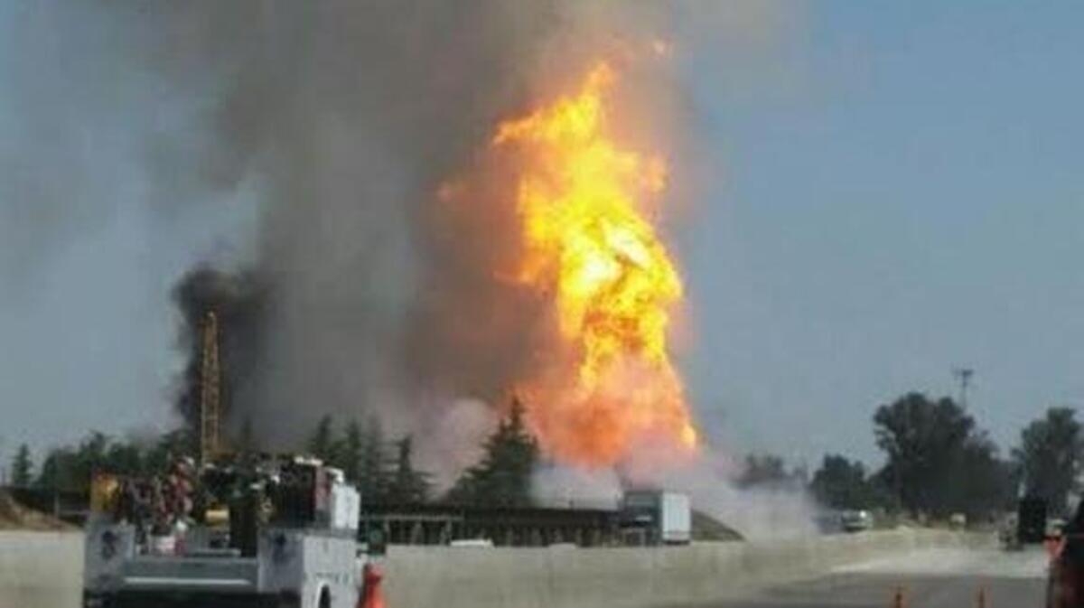 A Pacific Gas & Electric Co. natural gas pipeline exploded in April and shot flames 150 feet into the air in Fresno.