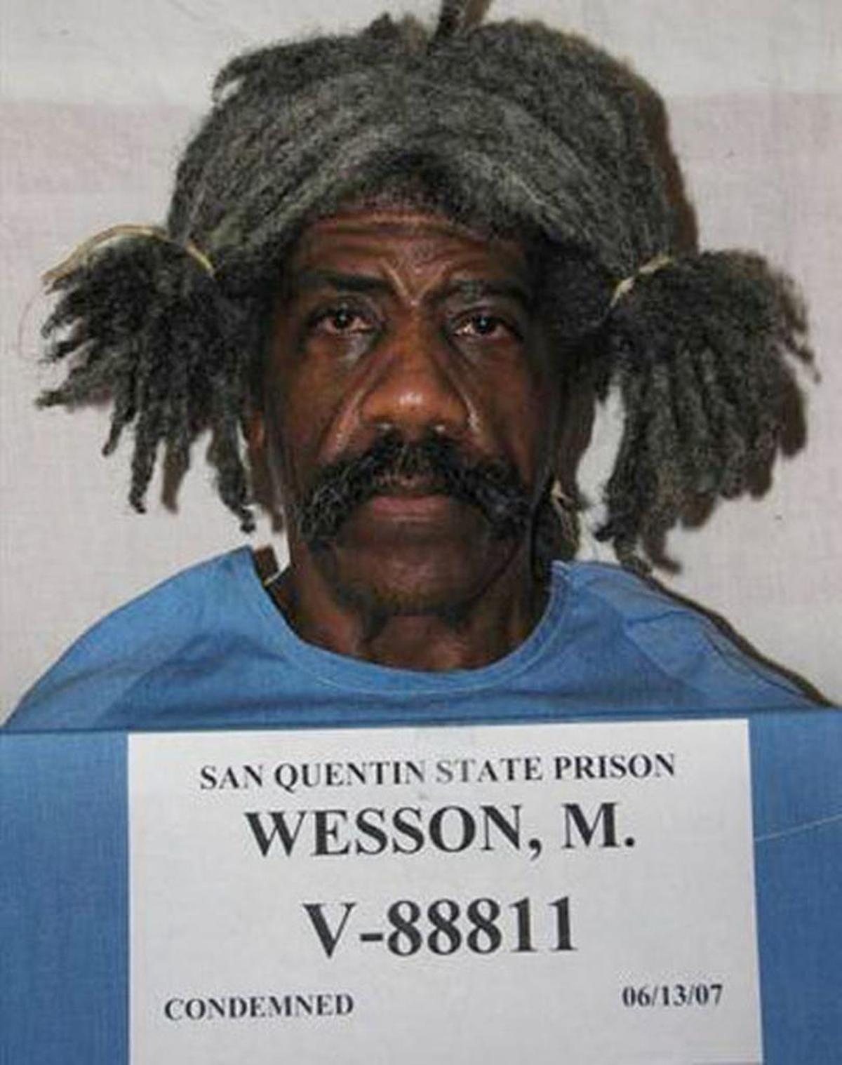 A 2007 mugshot of Marcus Wesson at San Quentin State Prison.