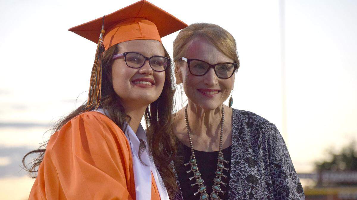 Sharon Gill, right, served on the Governing Board of Porterville Unified School District for close to 30 years. Gill died Sept. 29, 2019 at the age of 73.