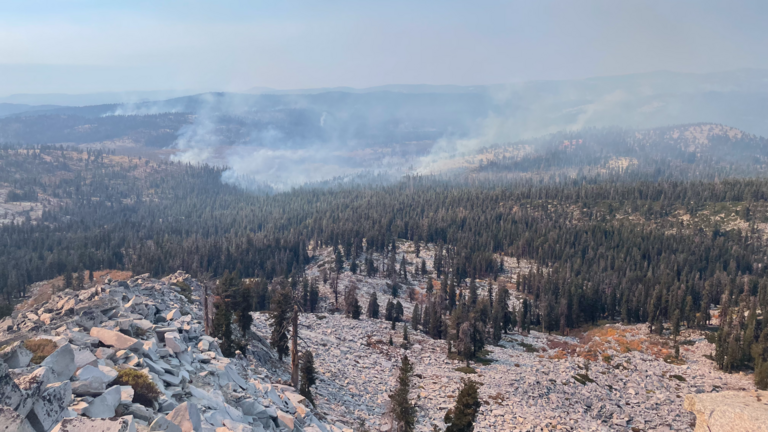 Dome Fire could be nearing its end after burning for weeks in Yosemite National Park