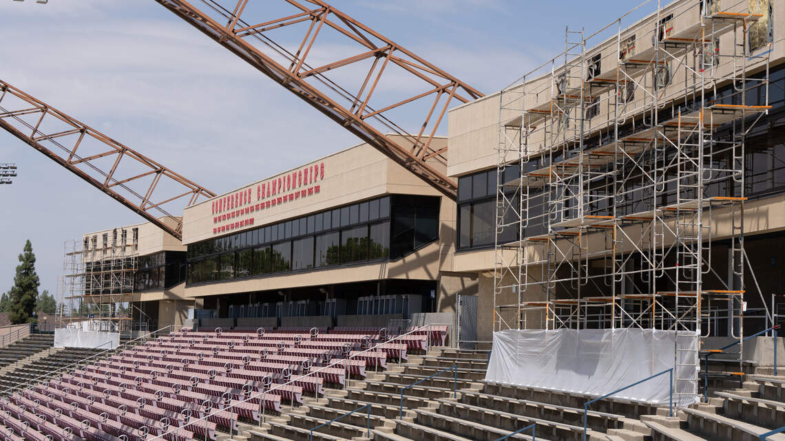 Scaffolding is up in Valley Children’s Stadium. Here’s what’s coming to Fresno State venue