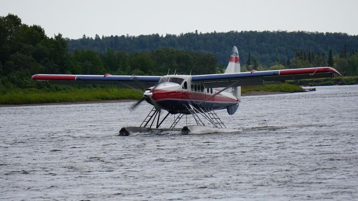 A de Havilland DHC-3T Turbine Otter floatplane similar to the one pictured here crashed in southwest Alaska, killing two Valley residents.