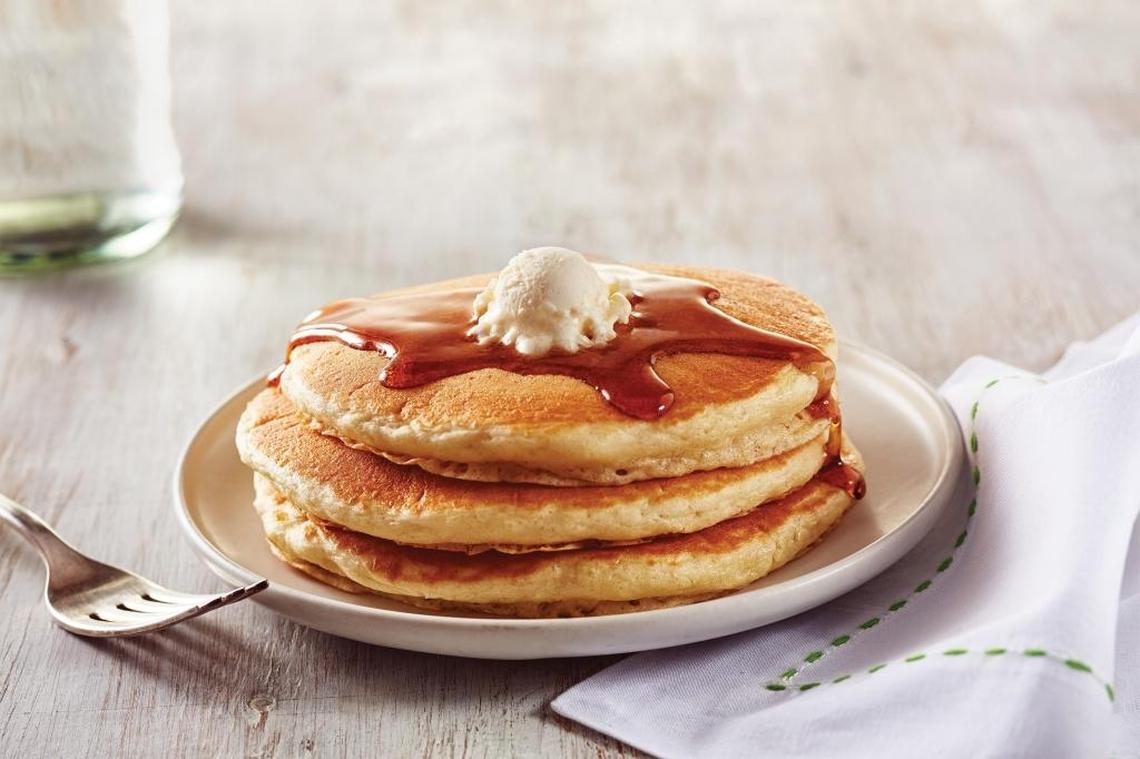 IHOP is giving away a short stack of pancakes on National Pancake Day, which this year is Tuesday, Feb. 27.