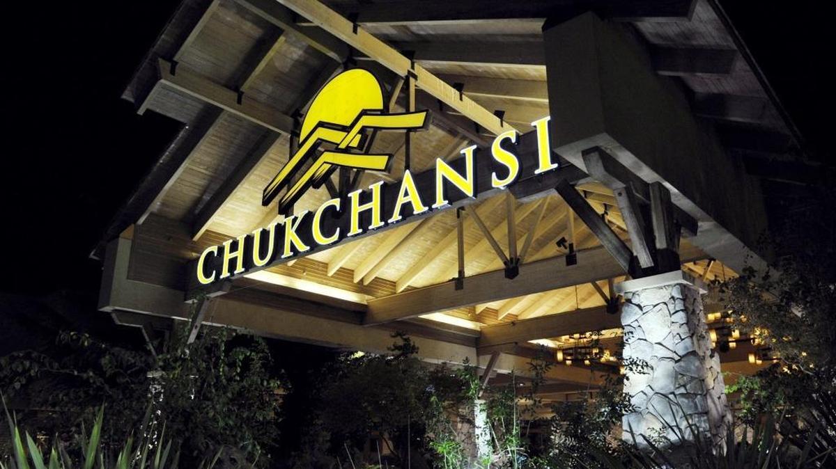 
The front facade of Chukchansi Gold Resort & Casino seen on Friday, Oct. 10, 2014 near Coarsegold.
