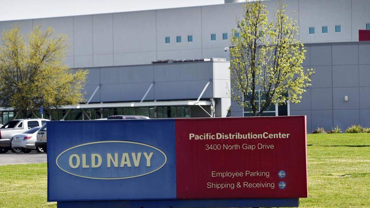 Part of the sprawling Gap distribution facility is seen Thursday, March 29, 2018 in east Fresno.