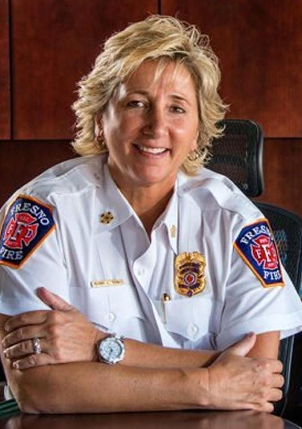 Chief Kerri Donis shared helmet cam video of a recent rescue performed by Fresno firefighters. She says it underscores the larger problem of too many vacant buildings in Fresno catching fire. That just adds to the workload of one of the busiest fire departments in the nation, she says.