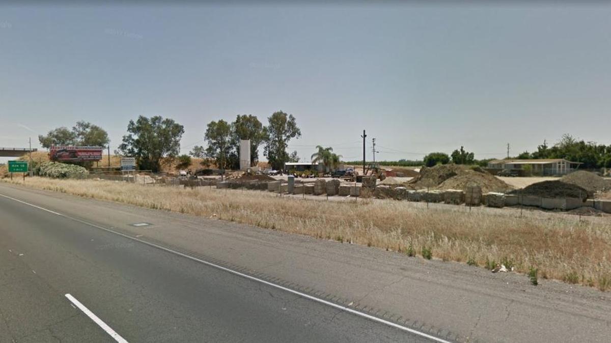 A Google Maps view of a rock business where the California Highway Patrol said a truck crashed into on Monday, Dec. 25, 2017.