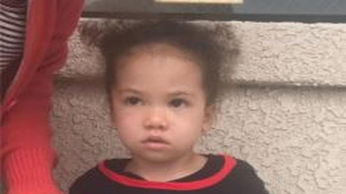 This toddler was discovered wandering alone Thursday morning near North Abby Street and McKenzie Avenue.