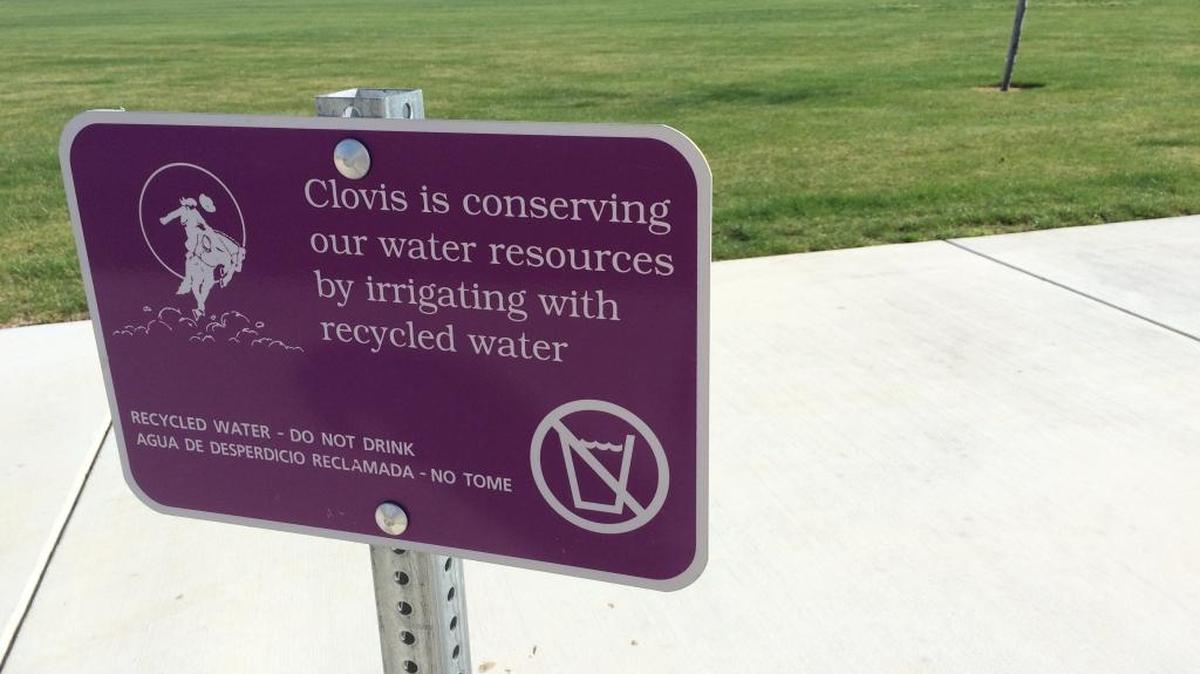 Clovis is piping recycled water from its sewage treatment plant throughout the city, including Clovis Community Medical Center.