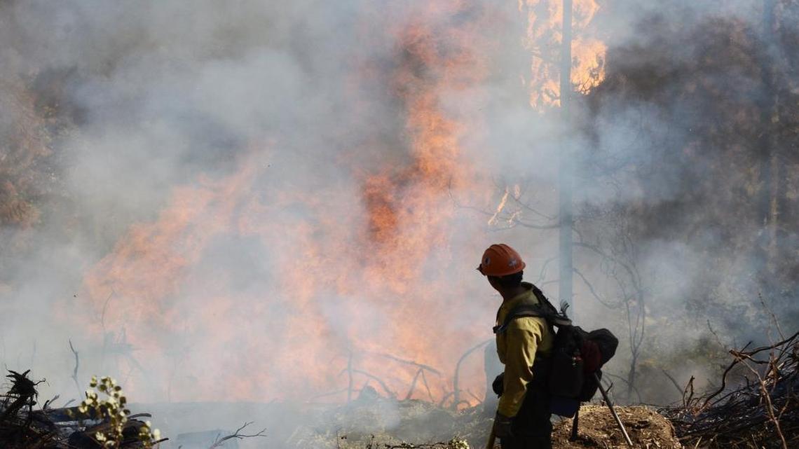 Smoky September clouds San Joaquin Valley clean-air record