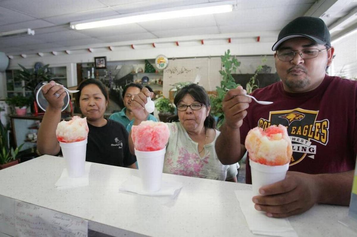 Kogetsu-Do in Chinatown is an 108-year-old business serving Japanese pastries, ice cream and snow cones.