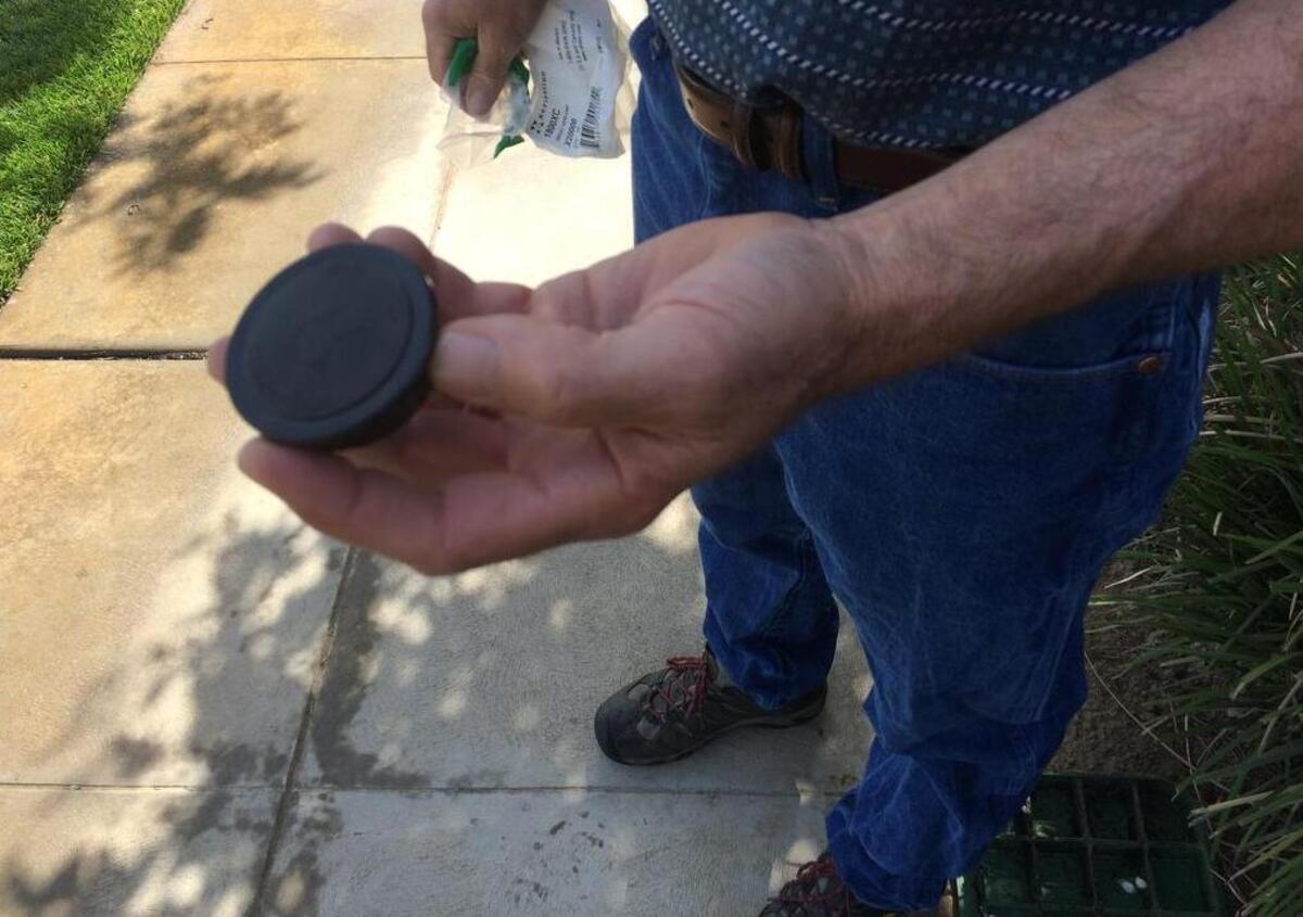 
Clovis spent $75,000 to cap 39,000 sprinklers to cut back on water use.
