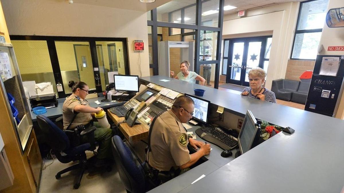 Fresno County Sheriff Margaret Mims added armed officers stationed inside the jail lobby after a shooting earlier this month.