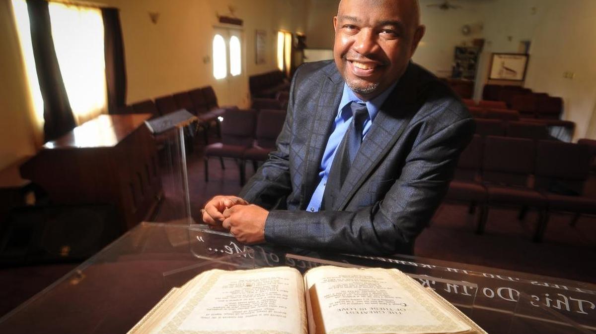 Booker T. Lewis, pastor at Rising Star Missionary Baptist Church in southwest Fresno, was named the new city of Fresno’s liaison for the southwest Fresno community, Monday, Jan. 10, 2022.