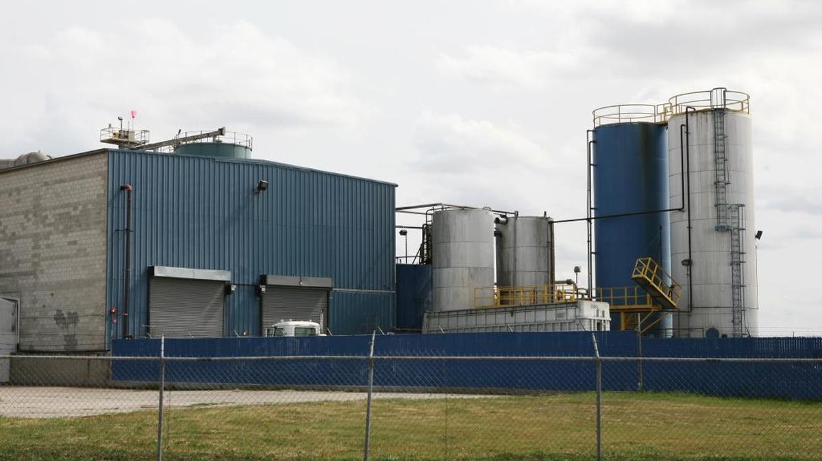 The Darling International rendering plant at Belgravia and Delno avenues in West Fresno is among a number of industrial plants that have drawn complaints from nearby neighbors for years. A proposed land-use plan for southwest Fresno would bar future industrial development in the area, instead encouraging office, retail and other commercial uses.