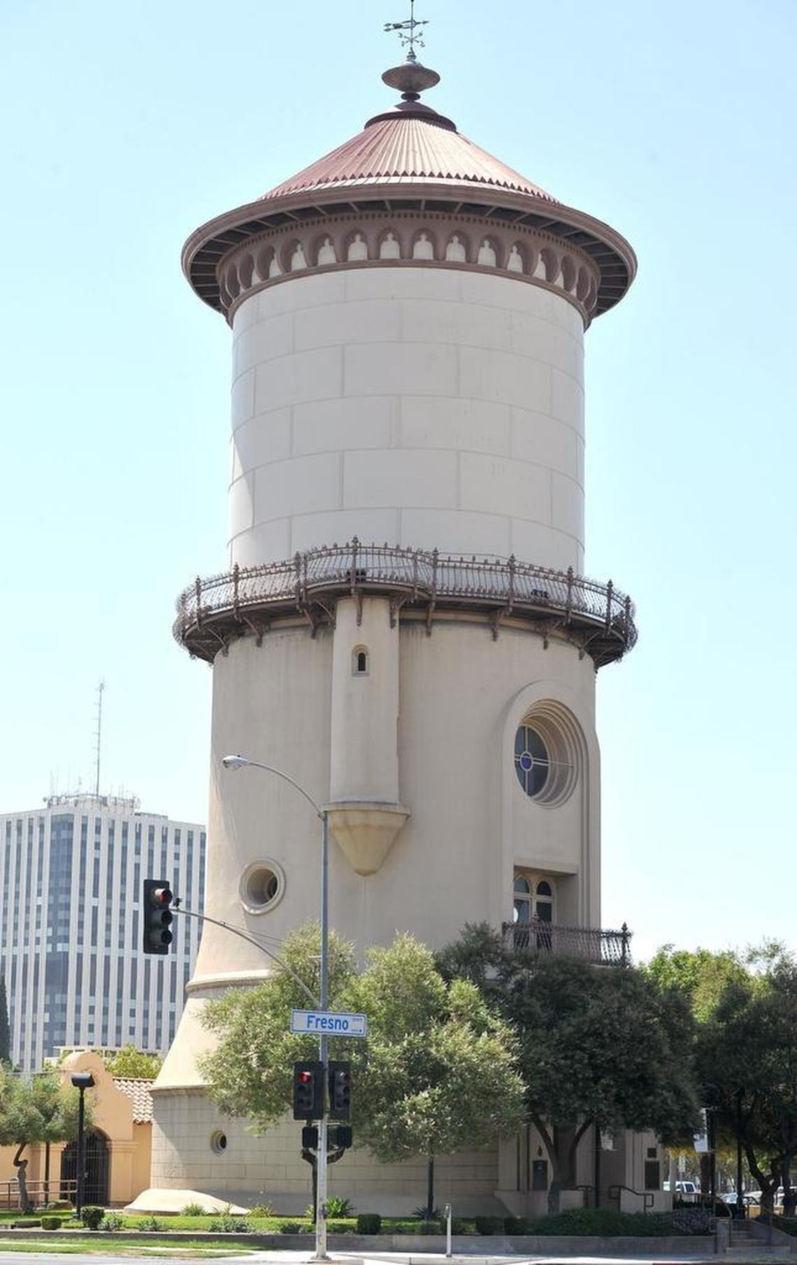 The 1894 Fresno Water Tower is home to an art gallery that is facing financial problems and may close.