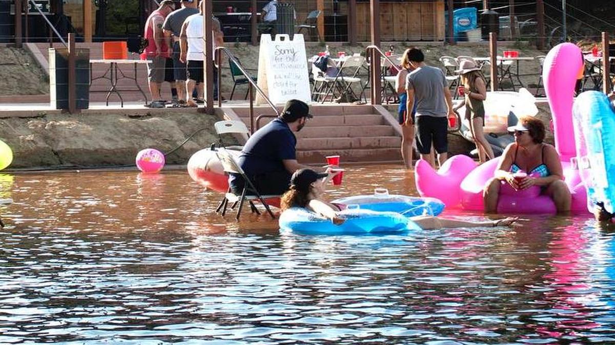 The Wakehouse Woodfire Grill and Barrel, which is located along the Kings River in Reedley, threw a river party over the weekend.