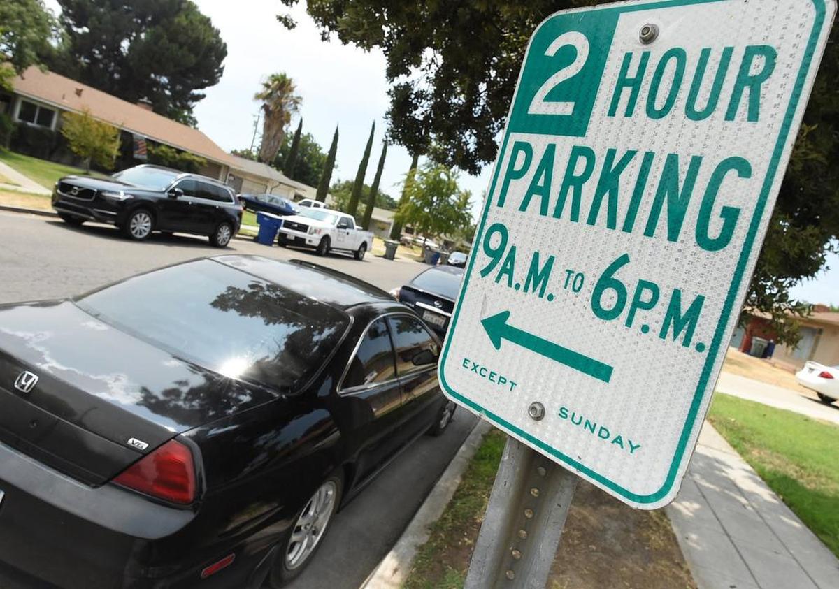 Parking ordinances are largely ignored in the neighborhood north of the VA Hospital.