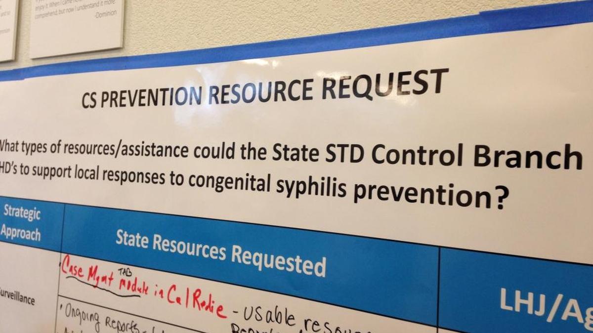 
About 70 public health officials from throughout California met in Fresno on Sept. 2, 2015, for a congenital syphilis prevention all-day conference in downtown Fresno.
