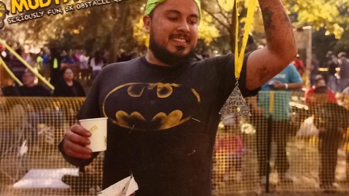 Adrian Loza’s last race was a mud run in November.