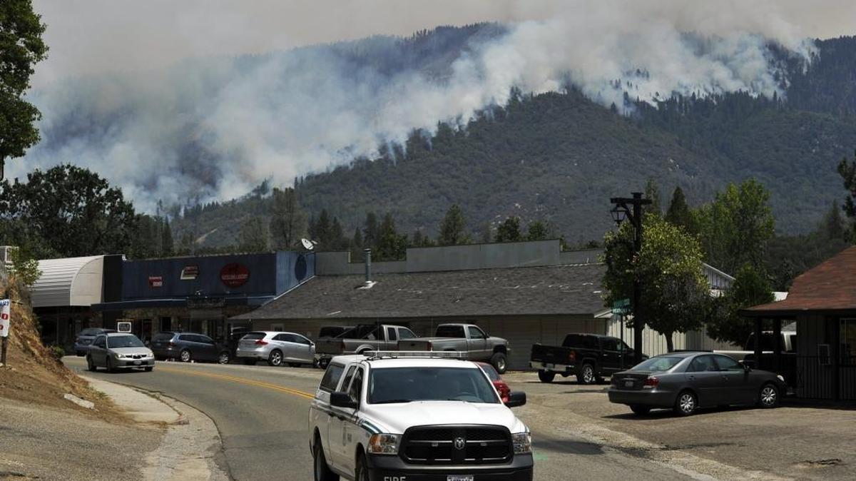 The community water system in the foothill town of North Fork, seen in July during the Willow fire, was put under a water-boiling order from Madera County March 17, 2016 after coliform and E. coli were detected.
