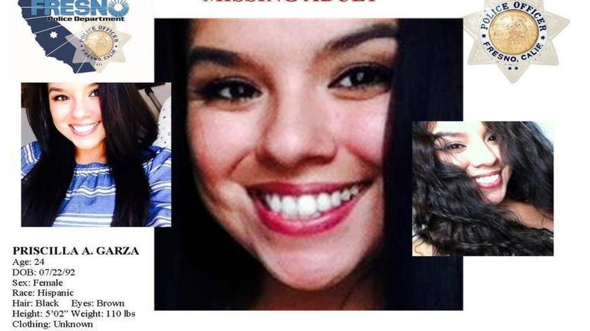 Priscilla A. Garza, 24, went missing on May 29 and was last scene at her home near Olive and Palm avenues.