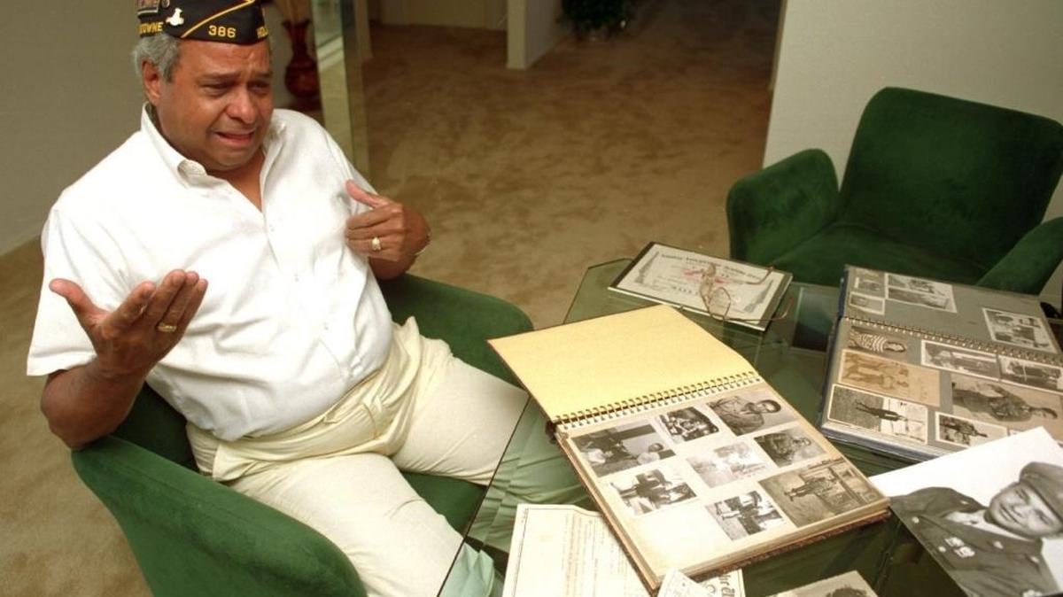 
Earl Watson sat down for an interview with The Bee for a 1994 story about D-Day. Watson recalled landing on a Normandy beach and thinking the end was near until he saw air support coming in. After his service in Europe, Watson was 65 days out on a ship bound for the Philippines when they turned around and headed for New York. Watson said that his worst memory after the war was returning to the United States and being denied a hot dog because he was African American.
