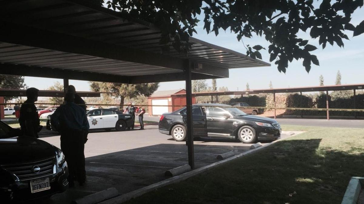 An 11-month-old boy who died after he was found unconscious in a car parked in an apartment complex in central Fresno Tuesday has been identified as Terrell Ayers Jr.