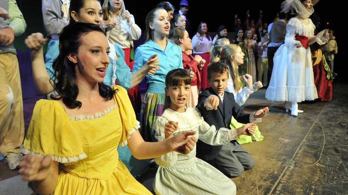 A scene from Children’s Musical Theaterworks production of “Mary Poppins.”