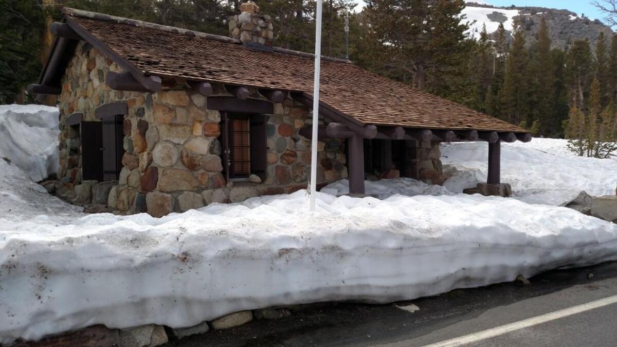 Tioga Road (the continuation of Highway 120) through Yosemite National Park remains closed, the park tweeted Friday, June 23, 2017, as late-season snow remains.